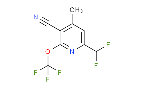 AM178133 | 1804727-48-7 | 3-Cyano-6-(difluoromethyl)-4-methyl-2-(trifluoromethoxy)pyridine