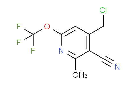 AM178143 | 1806043-68-4 | 4-(Chloromethyl)-3-cyano-2-methyl-6-(trifluoromethoxy)pyridine