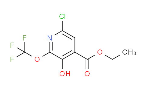 Ethyl 6-chloro-3-hydroxy-2-(trifluoromethoxy)pyridine-4-carboxylate
