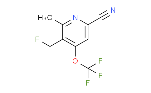 AM178158 | 1803624-01-2 | 6-Cyano-3-(fluoromethyl)-2-methyl-4-(trifluoromethoxy)pyridine