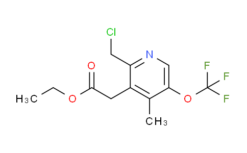 AM17816 | 1361899-15-1 | Ethyl 2-(chloromethyl)-4-methyl-5-(trifluoromethoxy)pyridine-3-acetate