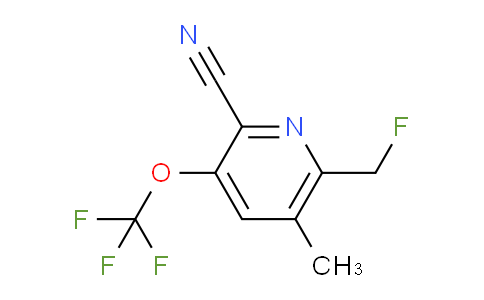 AM178160 | 1806208-59-2 | 2-Cyano-6-(fluoromethyl)-5-methyl-3-(trifluoromethoxy)pyridine