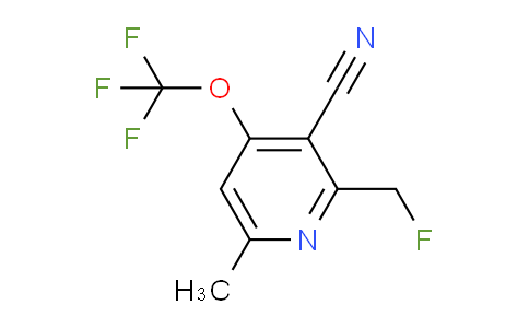 AM178165 | 1806044-07-4 | 3-Cyano-2-(fluoromethyl)-6-methyl-4-(trifluoromethoxy)pyridine