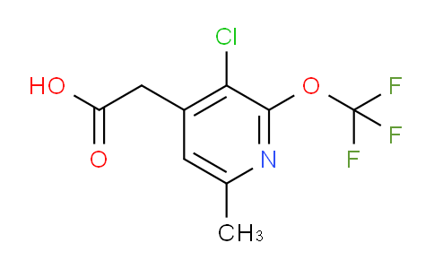 AM178173 | 1804691-73-3 | 3-Chloro-6-methyl-2-(trifluoromethoxy)pyridine-4-acetic acid