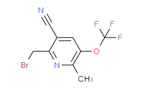 AM178176 | 1804337-40-3 | 2-(Bromomethyl)-3-cyano-6-methyl-5-(trifluoromethoxy)pyridine