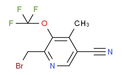 AM178182 | 1804726-63-3 | 2-(Bromomethyl)-5-cyano-4-methyl-3-(trifluoromethoxy)pyridine