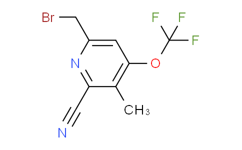 AM178186 | 1806215-40-6 | 6-(Bromomethyl)-2-cyano-3-methyl-4-(trifluoromethoxy)pyridine