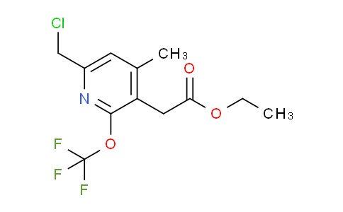 AM17819 | 1361877-05-5 | Ethyl 6-(chloromethyl)-4-methyl-2-(trifluoromethoxy)pyridine-3-acetate