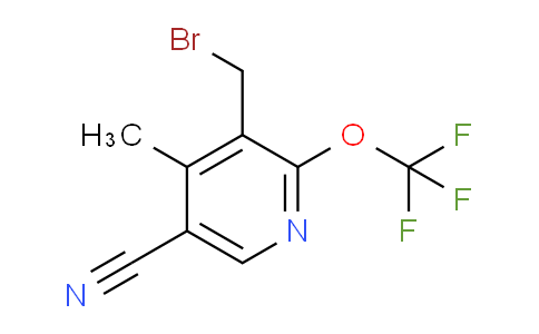 AM178201 | 1804702-26-8 | 3-(Bromomethyl)-5-cyano-4-methyl-2-(trifluoromethoxy)pyridine