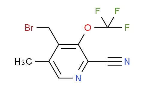 AM178205 | 1804817-50-2 | 4-(Bromomethyl)-2-cyano-5-methyl-3-(trifluoromethoxy)pyridine