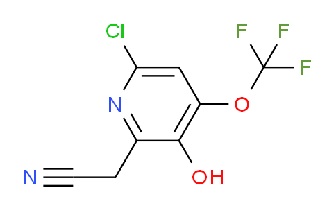 AM178221 | 1806198-69-5 | 6-Chloro-3-hydroxy-4-(trifluoromethoxy)pyridine-2-acetonitrile