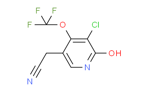 AM178227 | 1804767-70-1 | 3-Chloro-2-hydroxy-4-(trifluoromethoxy)pyridine-5-acetonitrile