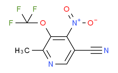 5-Cyano-2-methyl-4-nitro-3-(trifluoromethoxy)pyridine