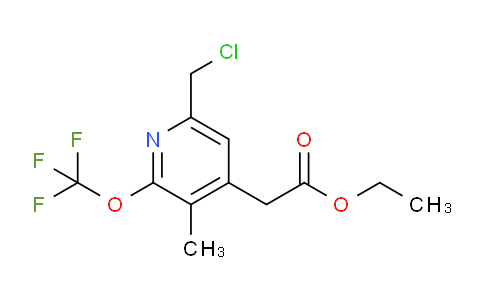 AM17824 | 1361922-67-9 | Ethyl 6-(chloromethyl)-3-methyl-2-(trifluoromethoxy)pyridine-4-acetate