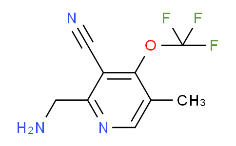 2-(Aminomethyl)-3-cyano-5-methyl-4-(trifluoromethoxy)pyridine