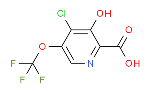 AM178247 | 1804768-85-1 | 4-Chloro-3-hydroxy-5-(trifluoromethoxy)pyridine-2-carboxylic acid