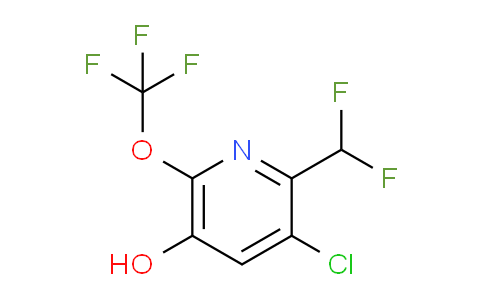 AM178251 | 1804369-93-4 | 3-Chloro-2-(difluoromethyl)-5-hydroxy-6-(trifluoromethoxy)pyridine