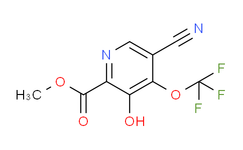 Methyl 5-cyano-3-hydroxy-4-(trifluoromethoxy)pyridine-2-carboxylate
