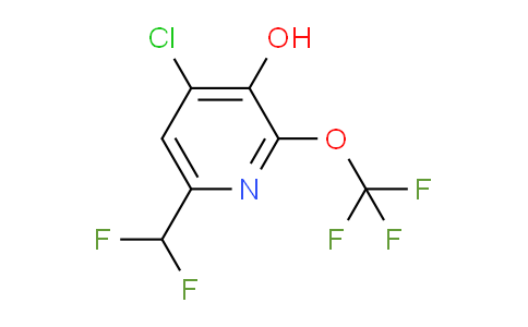 AM178262 | 1804654-10-1 | 4-Chloro-6-(difluoromethyl)-3-hydroxy-2-(trifluoromethoxy)pyridine