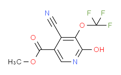 Methyl 4-cyano-2-hydroxy-3-(trifluoromethoxy)pyridine-5-carboxylate