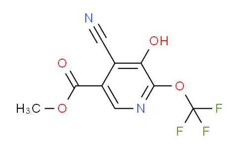 Methyl 4-cyano-3-hydroxy-2-(trifluoromethoxy)pyridine-5-carboxylate