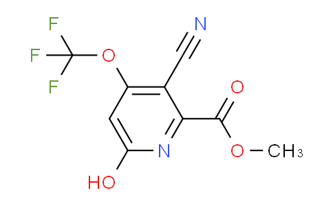 Methyl 3-cyano-6-hydroxy-4-(trifluoromethoxy)pyridine-2-carboxylate