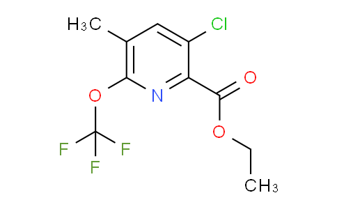 AM178274 | 1804559-18-9 | Ethyl 3-chloro-5-methyl-6-(trifluoromethoxy)pyridine-2-carboxylate