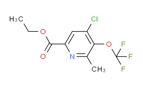 AM178276 | 1804668-94-7 | Ethyl 4-chloro-2-methyl-3-(trifluoromethoxy)pyridine-6-carboxylate