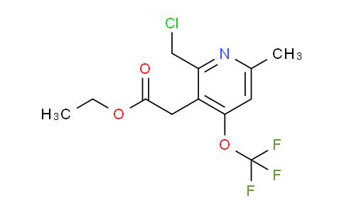 AM17828 | 1361787-17-8 | Ethyl 2-(chloromethyl)-6-methyl-4-(trifluoromethoxy)pyridine-3-acetate
