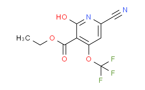 Ethyl 6-cyano-2-hydroxy-4-(trifluoromethoxy)pyridine-3-carboxylate