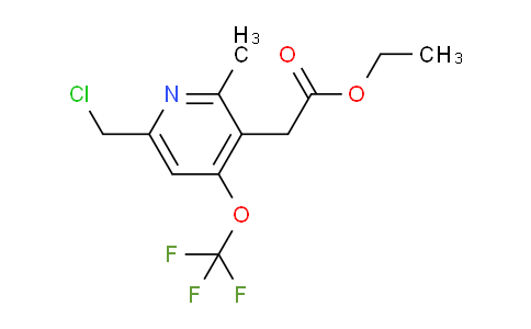 AM17829 | 1361751-88-3 | Ethyl 6-(chloromethyl)-2-methyl-4-(trifluoromethoxy)pyridine-3-acetate