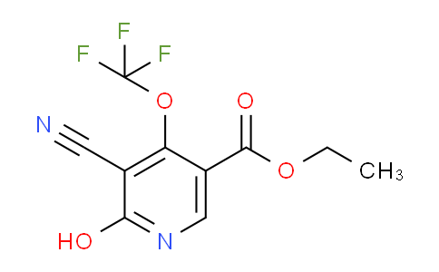 Ethyl 3-cyano-2-hydroxy-4-(trifluoromethoxy)pyridine-5-carboxylate