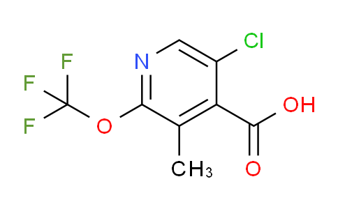 AM178305 | 1803615-62-4 | 5-Chloro-3-methyl-2-(trifluoromethoxy)pyridine-4-carboxylic acid