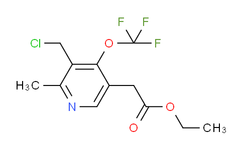AM17832 | 1361791-58-3 | Ethyl 3-(chloromethyl)-2-methyl-4-(trifluoromethoxy)pyridine-5-acetate