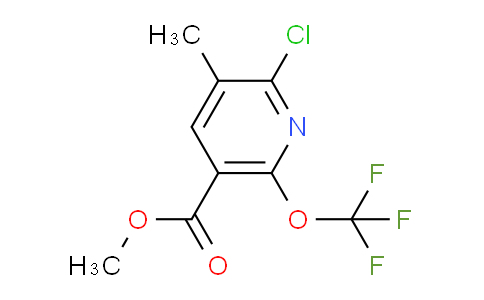 AM178321 | 1806240-22-1 | Methyl 2-chloro-3-methyl-6-(trifluoromethoxy)pyridine-5-carboxylate