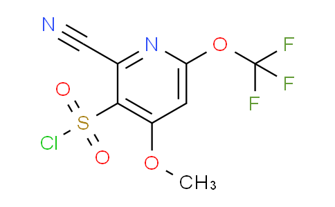 AM178334 | 1806214-96-9 | 2-Cyano-4-methoxy-6-(trifluoromethoxy)pyridine-3-sulfonyl chloride