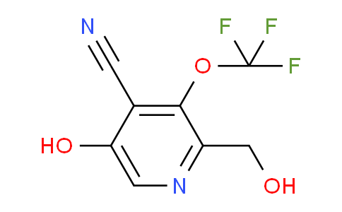 AM178340 | 1804664-72-9 | 4-Cyano-5-hydroxy-3-(trifluoromethoxy)pyridine-2-methanol