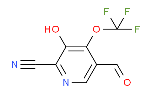 AM178346 | 1804687-70-4 | 2-Cyano-3-hydroxy-4-(trifluoromethoxy)pyridine-5-carboxaldehyde