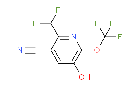 AM178348 | 1803653-76-0 | 3-Cyano-2-(difluoromethyl)-5-hydroxy-6-(trifluoromethoxy)pyridine