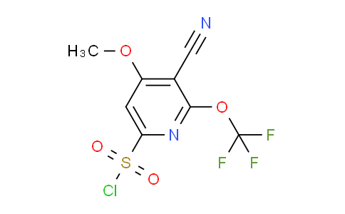 AM178351 | 1804701-78-7 | 3-Cyano-4-methoxy-2-(trifluoromethoxy)pyridine-6-sulfonyl chloride