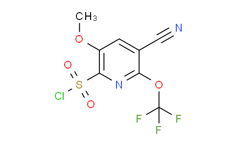 AM178355 | 1806215-38-2 | 3-Cyano-5-methoxy-2-(trifluoromethoxy)pyridine-6-sulfonyl chloride