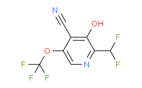 AM178360 | 1806203-71-3 | 4-Cyano-2-(difluoromethyl)-3-hydroxy-5-(trifluoromethoxy)pyridine