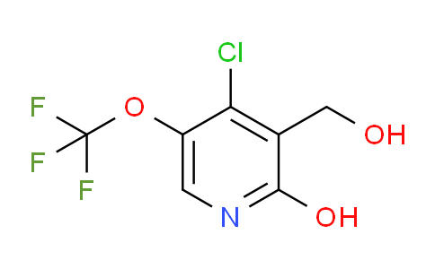 4-Chloro-2-hydroxy-5-(trifluoromethoxy)pyridine-3-methanol