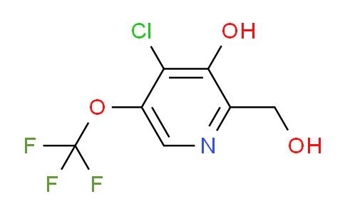4-Chloro-3-hydroxy-5-(trifluoromethoxy)pyridine-2-methanol
