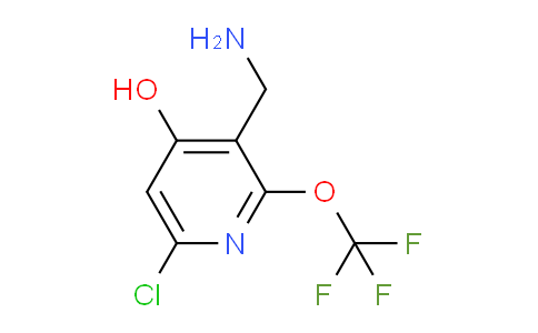 3-(Aminomethyl)-6-chloro-4-hydroxy-2-(trifluoromethoxy)pyridine