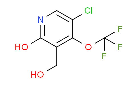 5-Chloro-2-hydroxy-4-(trifluoromethoxy)pyridine-3-methanol