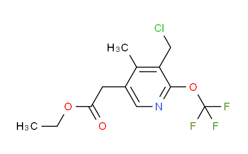 AM17838 | 1361819-50-2 | Ethyl 3-(chloromethyl)-4-methyl-2-(trifluoromethoxy)pyridine-5-acetate