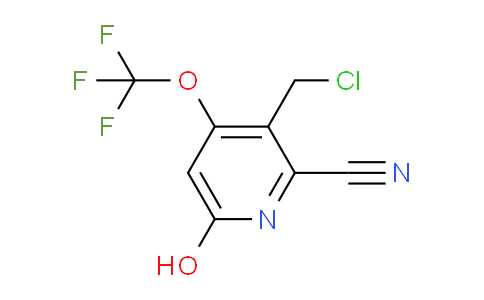 AM178383 | 1804817-48-8 | 3-(Chloromethyl)-2-cyano-6-hydroxy-4-(trifluoromethoxy)pyridine