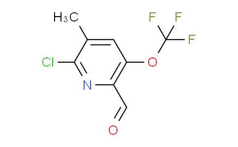 AM178389 | 1804598-93-3 | 2-Chloro-3-methyl-5-(trifluoromethoxy)pyridine-6-carboxaldehyde