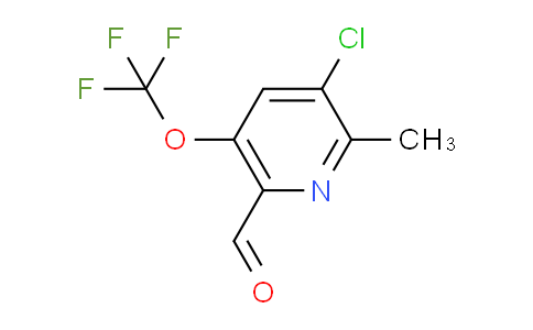 AM178401 | 1806214-78-7 | 3-Chloro-2-methyl-5-(trifluoromethoxy)pyridine-6-carboxaldehyde